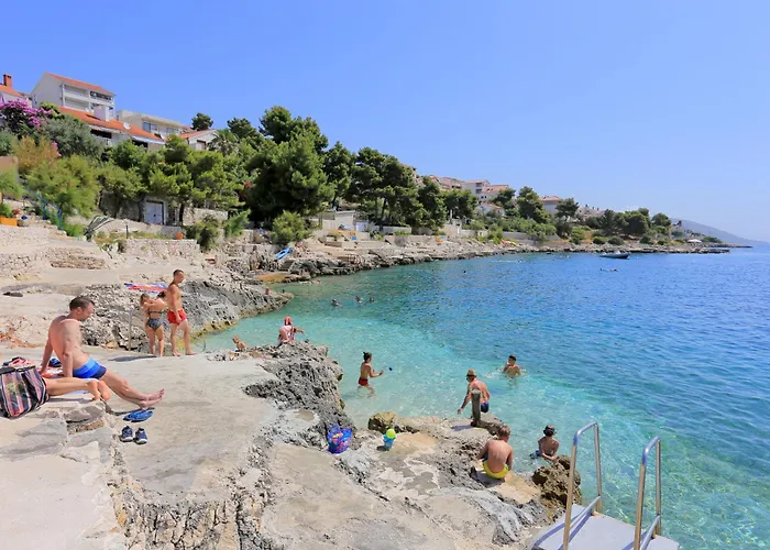 Seaside Luxury With A Swimming Pool Rastici, Ciovo - 22934 Willa *