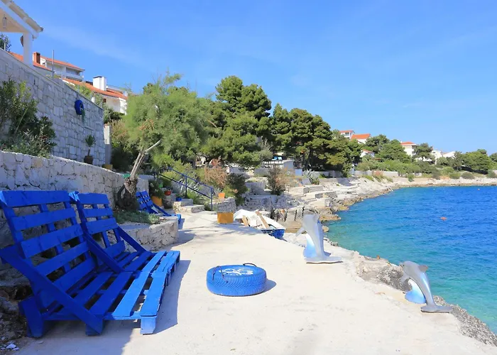 别墅 Seaside Luxury With A Swimming Pool Rastici, Ciovo - 22934